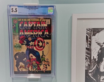 CGC Comic Display Brackets (Wall Mounted Display Bracket for your CGC slab - case and comic not included.)