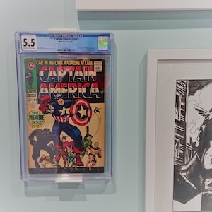CGC Comic Display Brackets (Wall Mounted Display Bracket for your CGC slab - case and comic not included.)