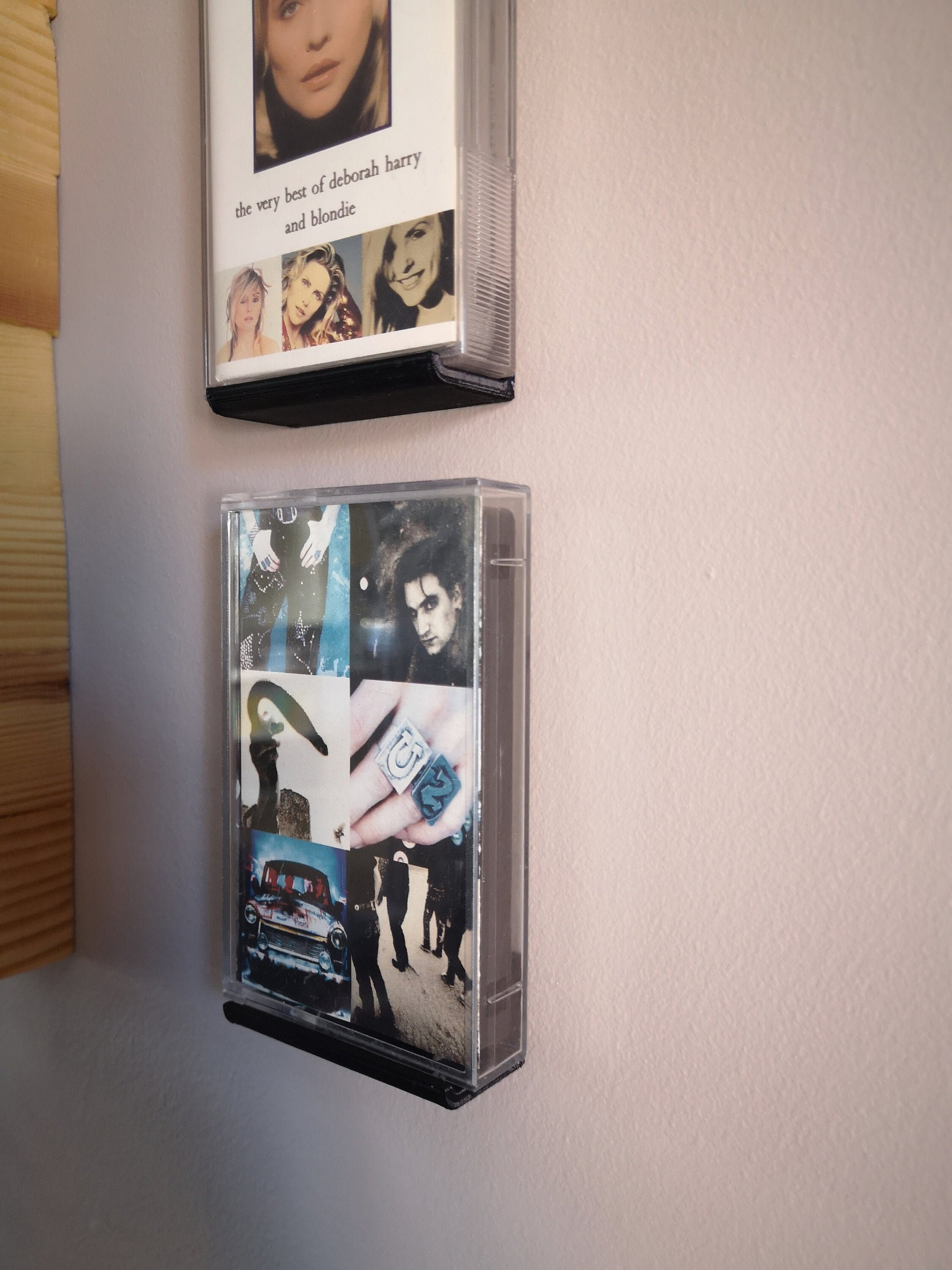 Tape Display Shelf Cassette Shelves Album Wall Mount Etsy