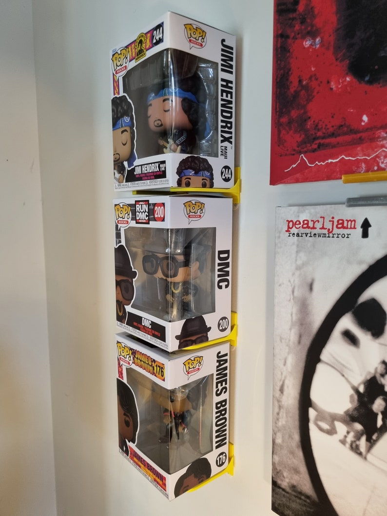 Boxed Funko Pop Display Shelf FunkoPop Wall Mount for Boxed Pops image 5