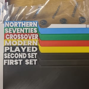 Divider for 45s - Crate Dividers for 7&quot; Singles (Vinyl Records)