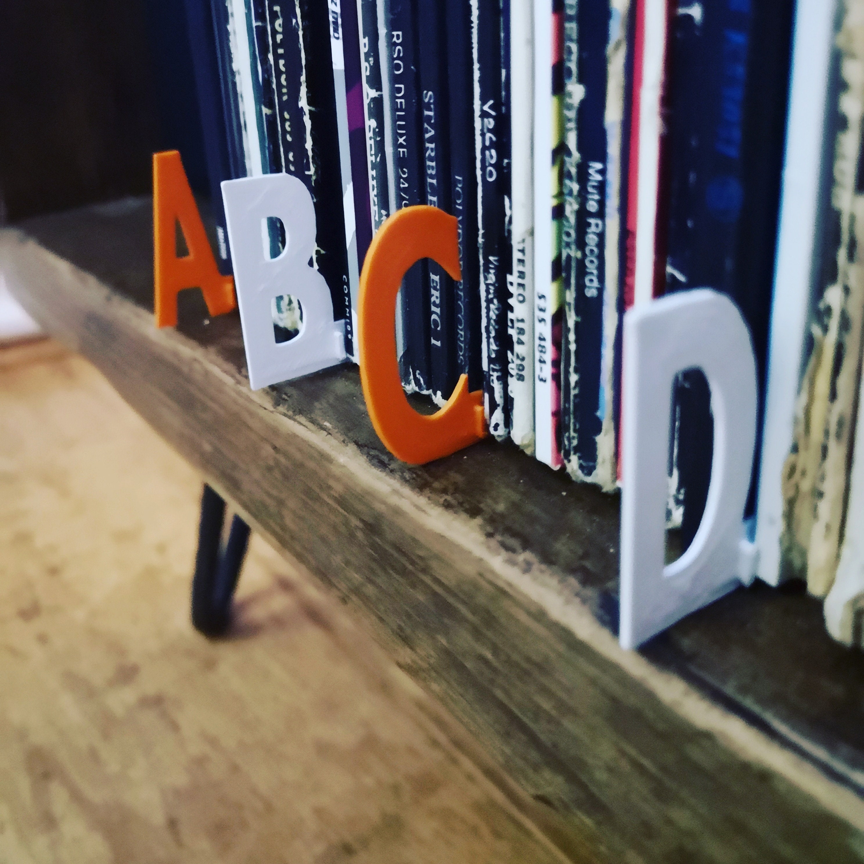 Alphabet Dividers for Vinyl Records CDs Books DVDs Etsy