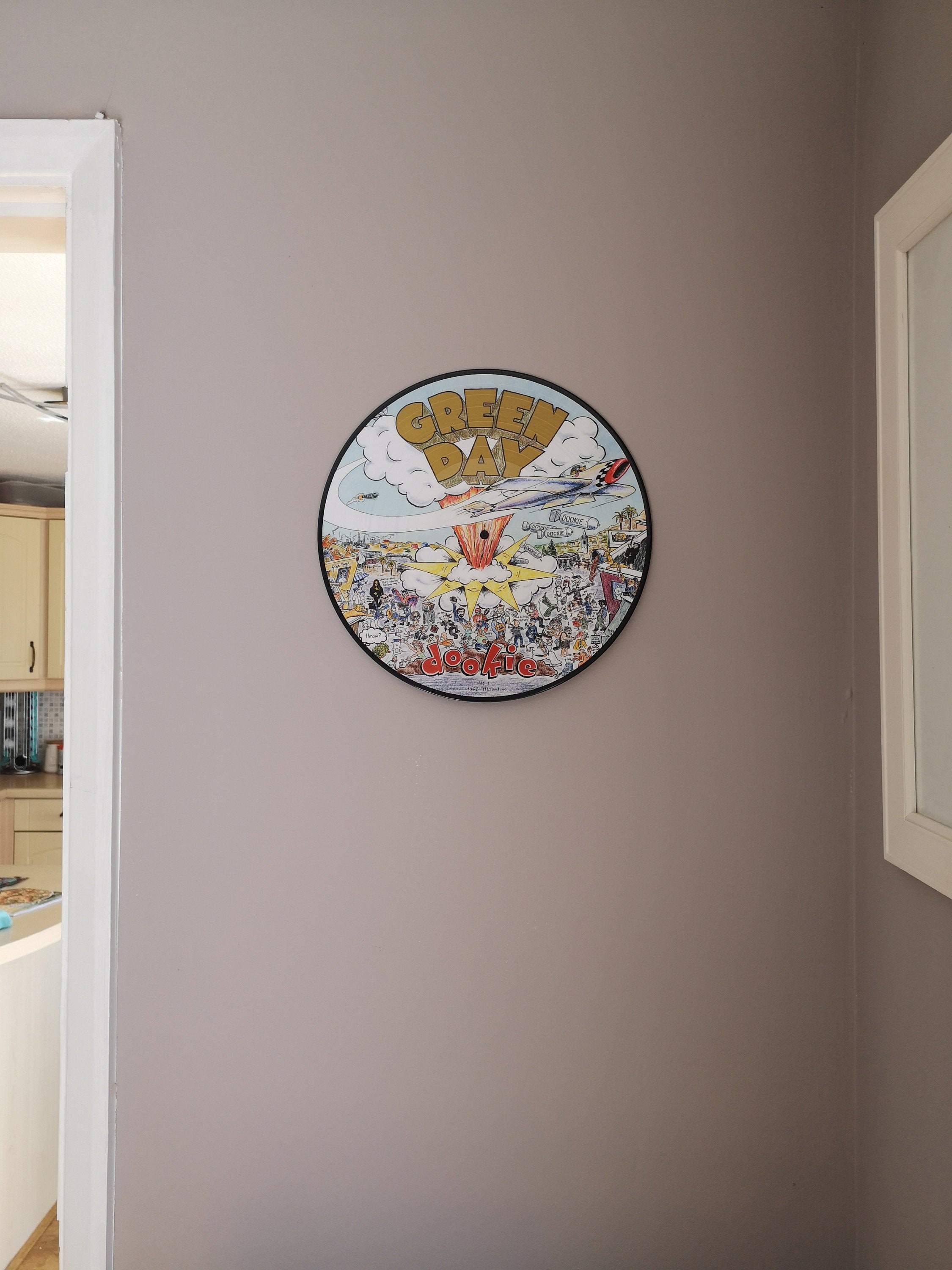 Vinyl Record Hanger 4 Pack Wall Mount Picture Disc Etsy UK