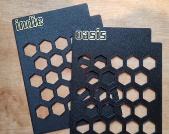CD Dividers, Full Size Customizable Genre or Artist Dividers for your Compact Disc Collection