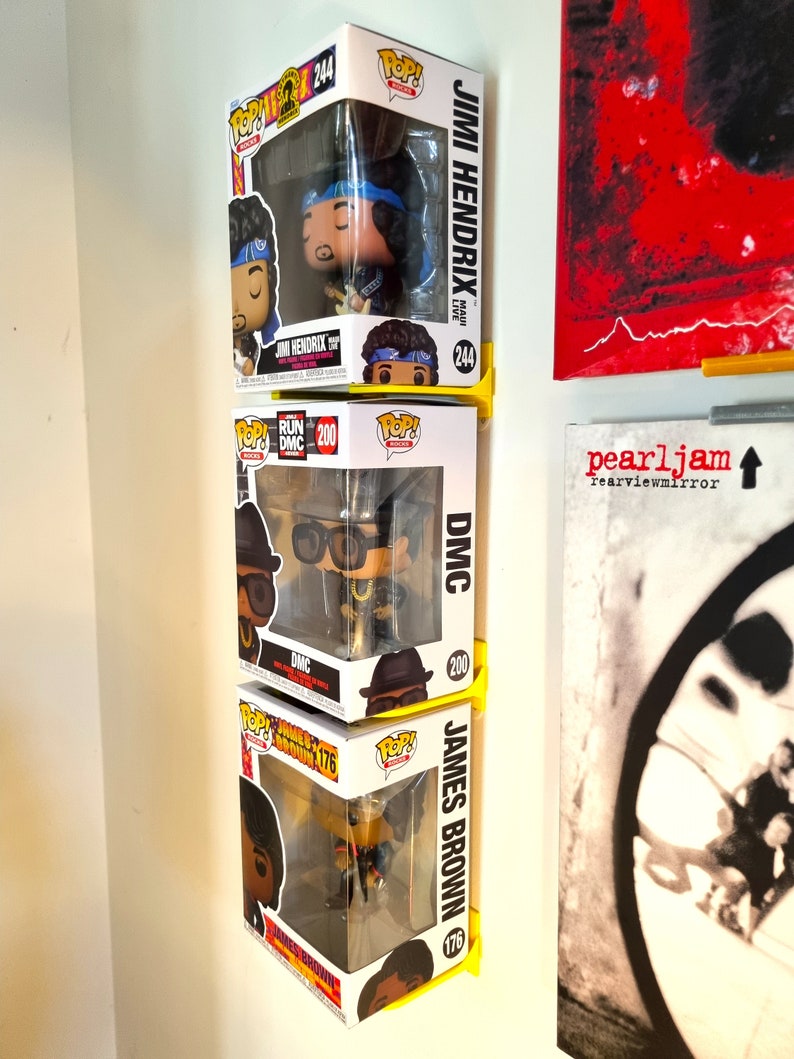Boxed Funko Pop Display Shelf FunkoPop Wall Mount for Boxed Pops image 1
