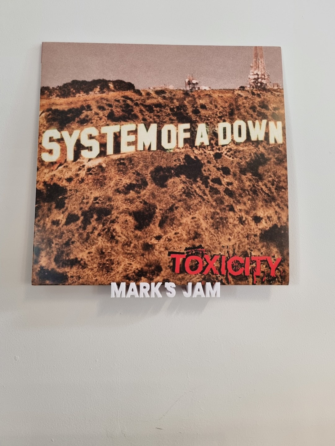 Custom Now Playing Shelf Vinyl Record Display Mount Etsy