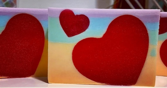 Citrus Hearts Soap