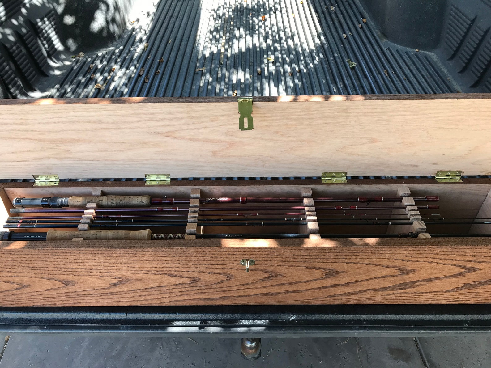 Wooden Fly Rod/fishing Rod Box Etsy