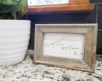Custom Handwriting Canvas Sign with Photo Option Add-On