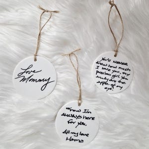 Custom Handwriting Canvas Sign: Personalized Wood Frame Gift (Photo Optional Add-On) **CHRISTMAS ORDERS ACCEPTED** image 12