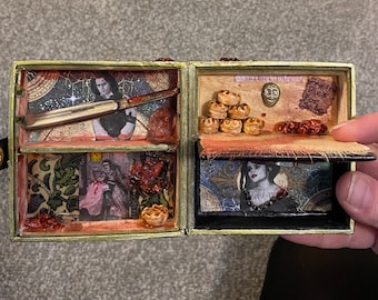 Handcrafted Sweeney Todd Diorama in a Box