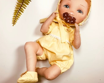 PDF Doll Sewing Pattern / BABY doll Sets / Instant download /cloth doll pattern
