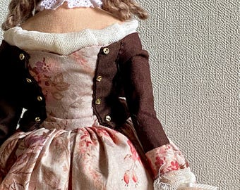 PDF Doll Sewing Pattern / 35cm doll / Pretty Princess / Instant download