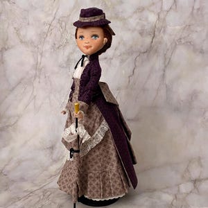 Puppenmuster, Stoffpuppenmuster, 35 cm Puppe, Victorian Lady
