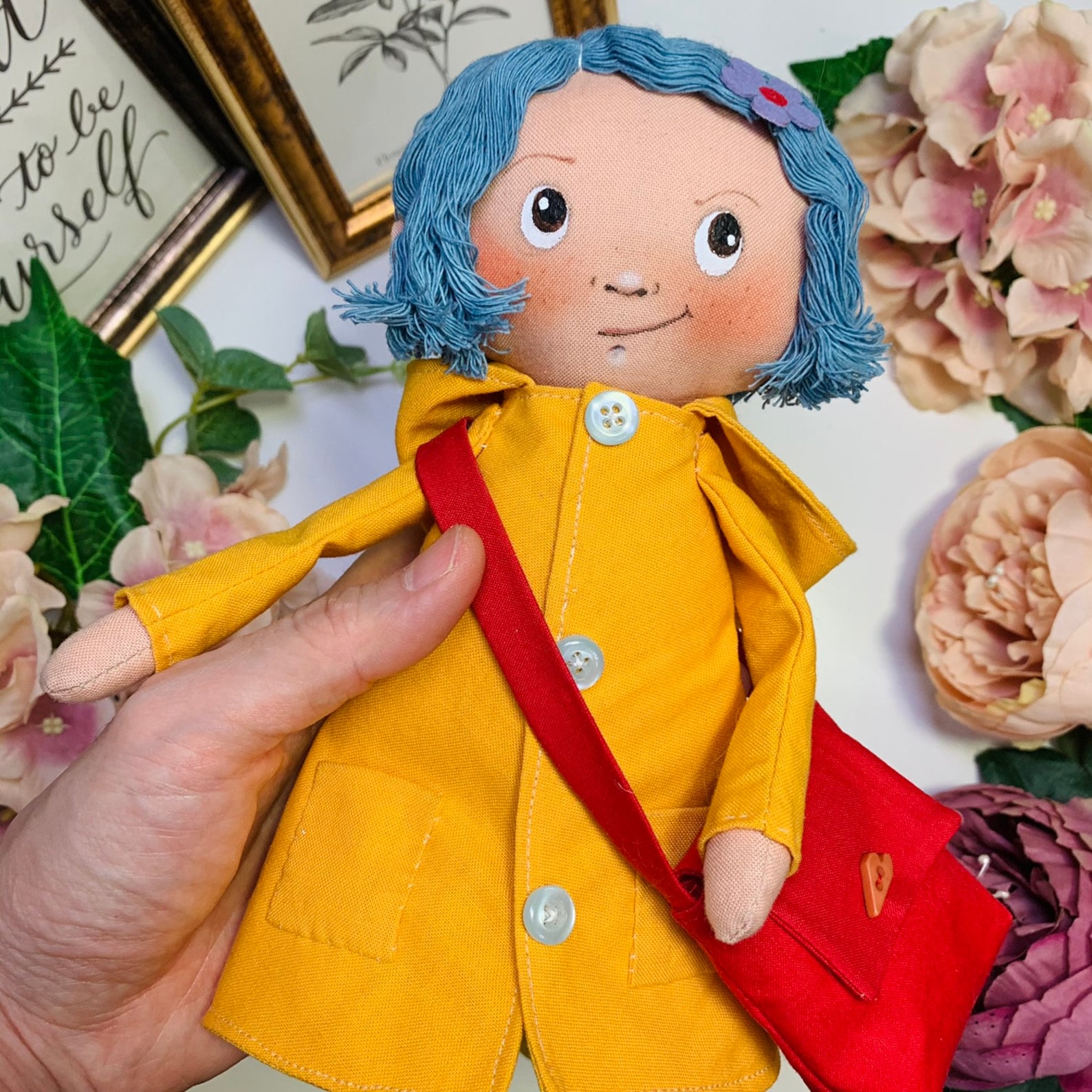 PDF Doll Sewing Pattern /Rag Doll Coraline /instant download Etsy