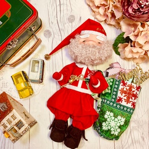 PDF Doll Sewing Pattern / Santa claus doll / instant download /doll pattern /unique