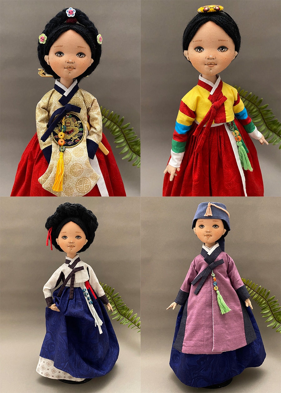 韓服と装身具 図案集 Korean Traditional Costume Amazon.com: XINFU Korean Traditional Women's Hanbok Set Long