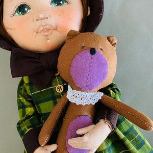 40cm Doll / Masha & Bear/ PDF Sewing Pattern