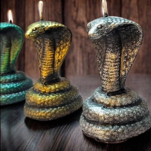 Snake Candles x 2