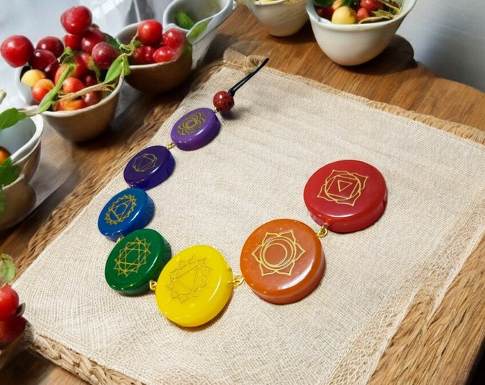 Chakra Wall Décor, Resin