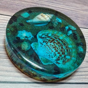 Large, Window into the Sea, Resin Set of 1
