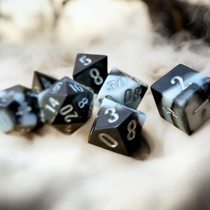 The Void,Dice set, Sharp Edge Dice set, RPG Dice Set