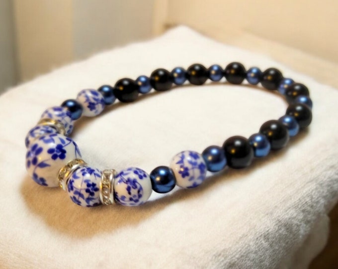 Blue Vibes bracelets, Jewelry, Handmade, accessories