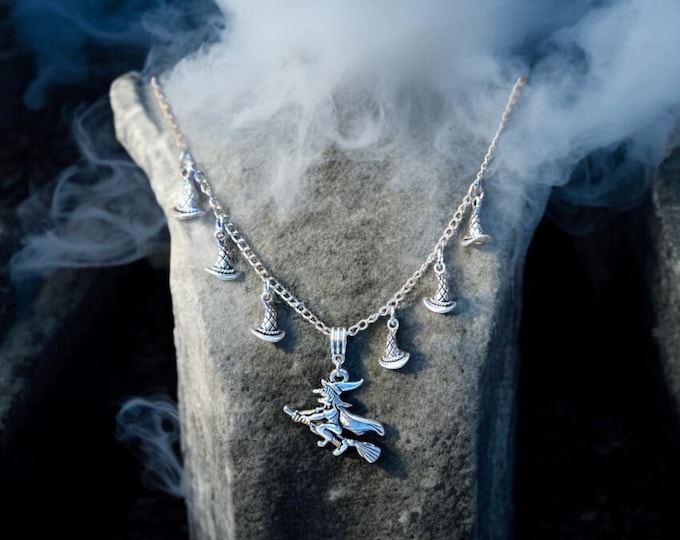 Cute Witch Hat necklace