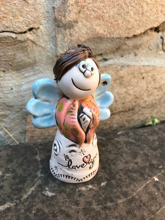 Xpressions Ceramic Guardian Angel Figurines
