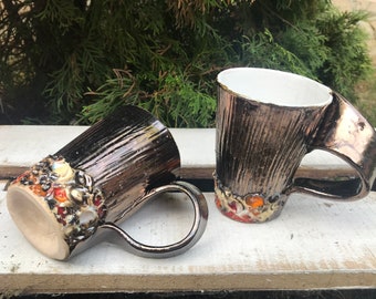 Ceramic Cup, Tea Cup, Handmade pottery, Ceramics and pottery , Handmade cup, Coffee cup,Cute coffee or tea mug,Coffee mug handmade