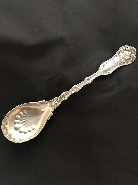 Imperial Queen by Whiting Sterling Silver Serving Spoon 8 1//2/"