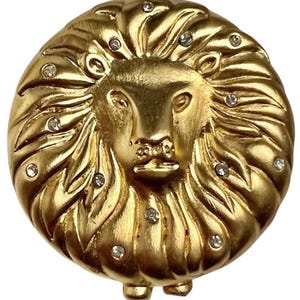 ESTEE LAUDER 1990&#39;s Solid Perfume Compact, Set of 11 Perfume Compacts, Some Zodiac, FREE Book