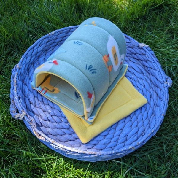 READY to SHIP Snuggle Shack (10 inch) - Hedgehogs, Guinea Pigs, Rats, Ferrets