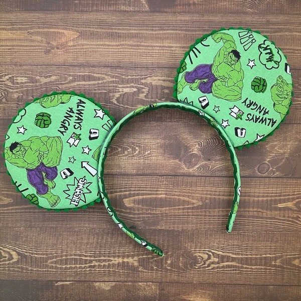 Hulk Mickey Ears