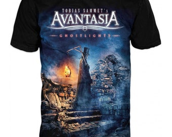 T Shirts Clothing Shoes Accessories Avantasia The Metal Opera Rock Band Men S Black T Shirt Size S To 3xl