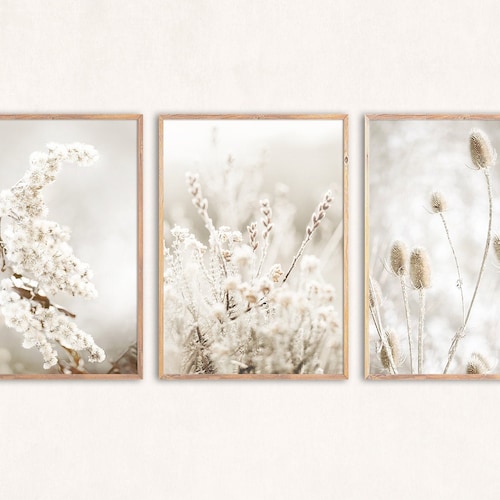 Botanical Print Set Of 3 Wall Art Neutral Decor Rustic Home Etsy Botanical Print Set Of 3 Wall Art Neutral Decor Rustic Home Etsy