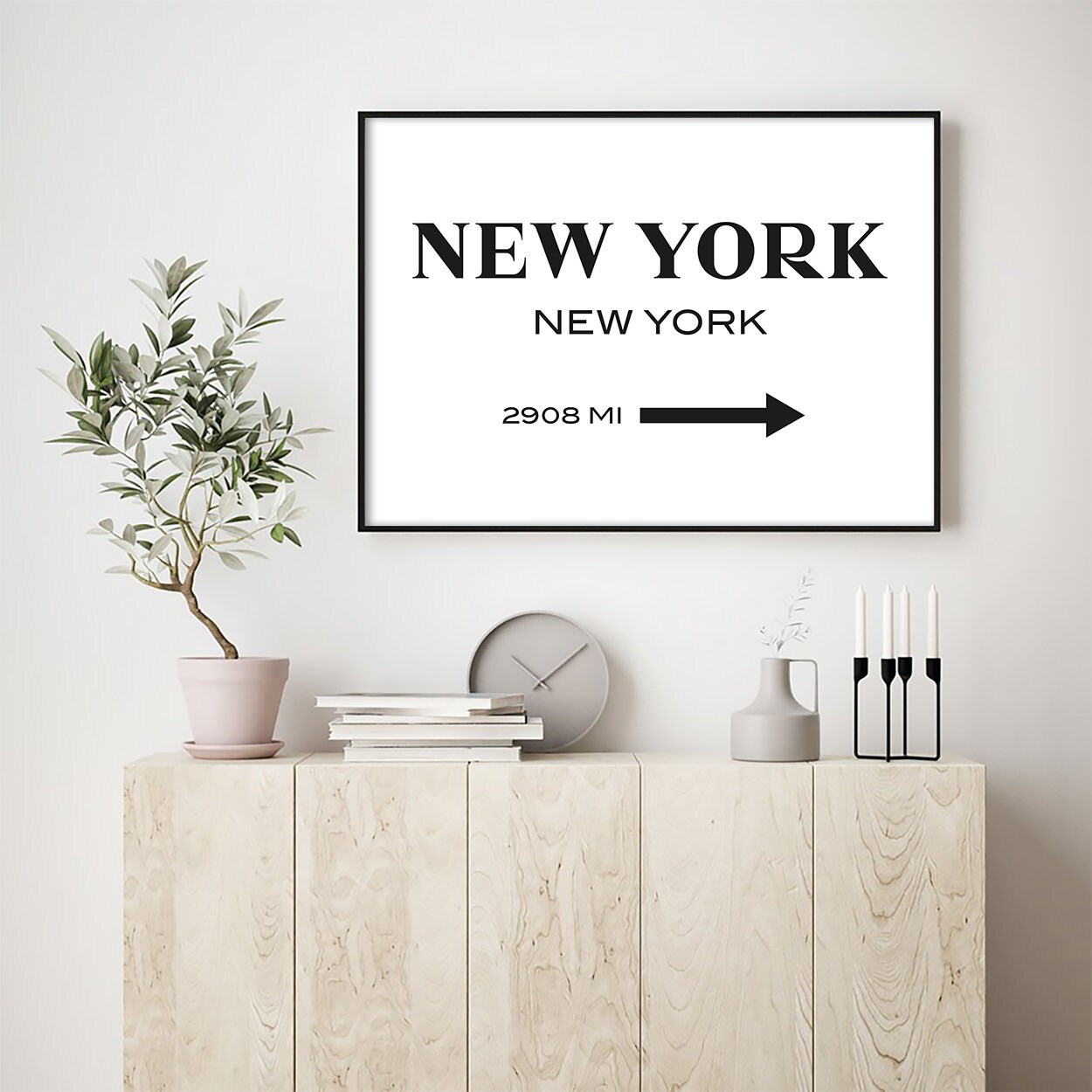 New York City Print NYC Wall Art New York Poster New York Sign - Etsy
