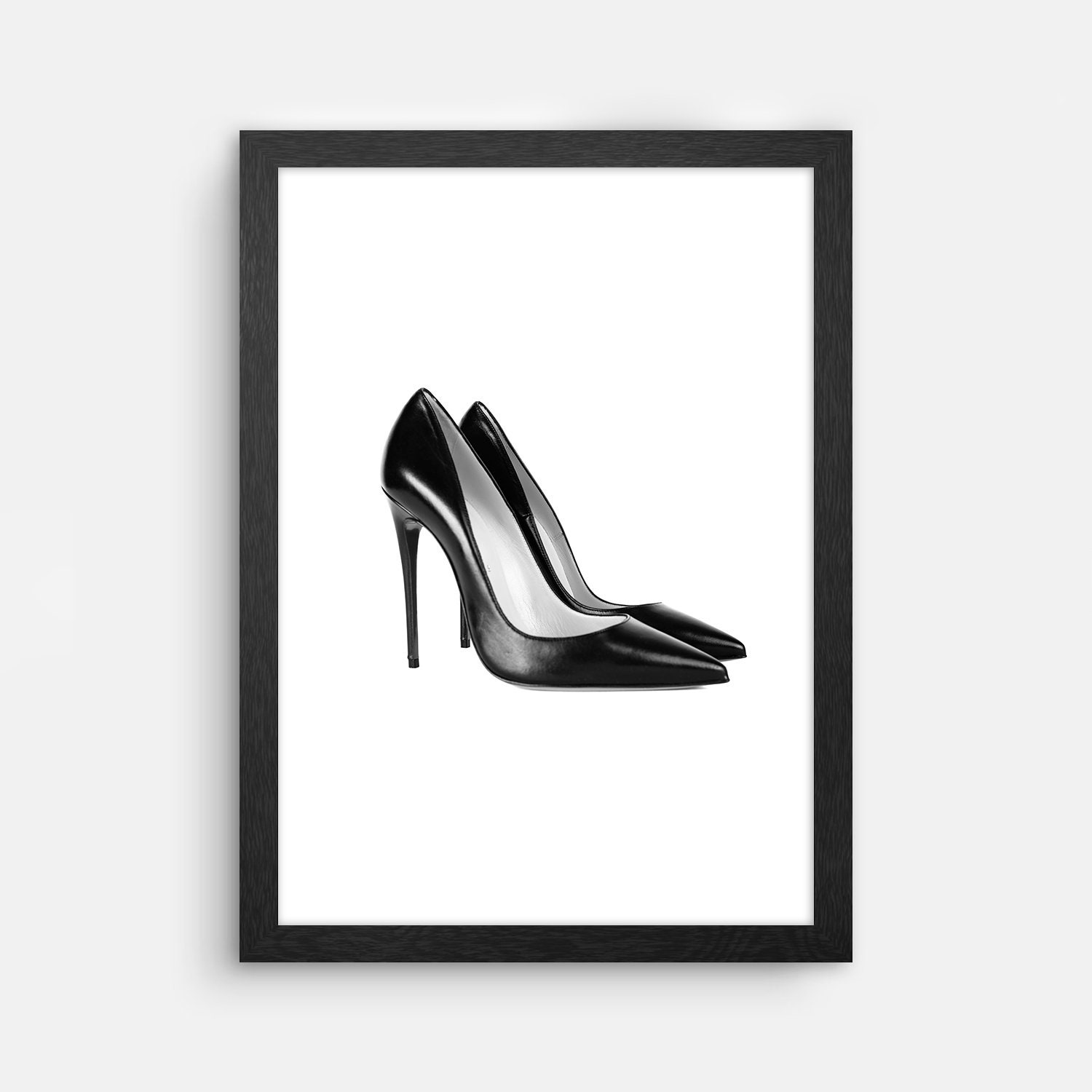 Shoes Art Print Fashion Wall Art Fashion Room Decor Fashion Etsy