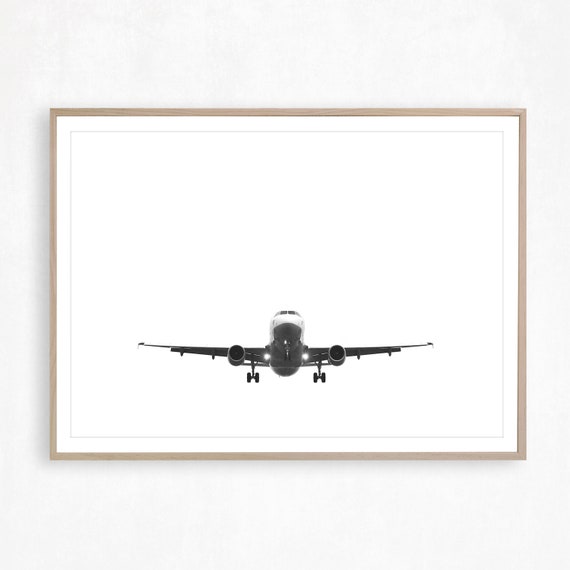 Plane Print Airplane Art Aircraft Wall Art -
