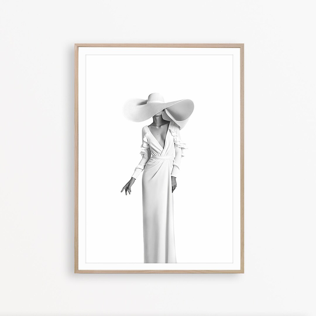 Fashion Photography Print Fashion Decor Scandinavian Modern Wall Art ...