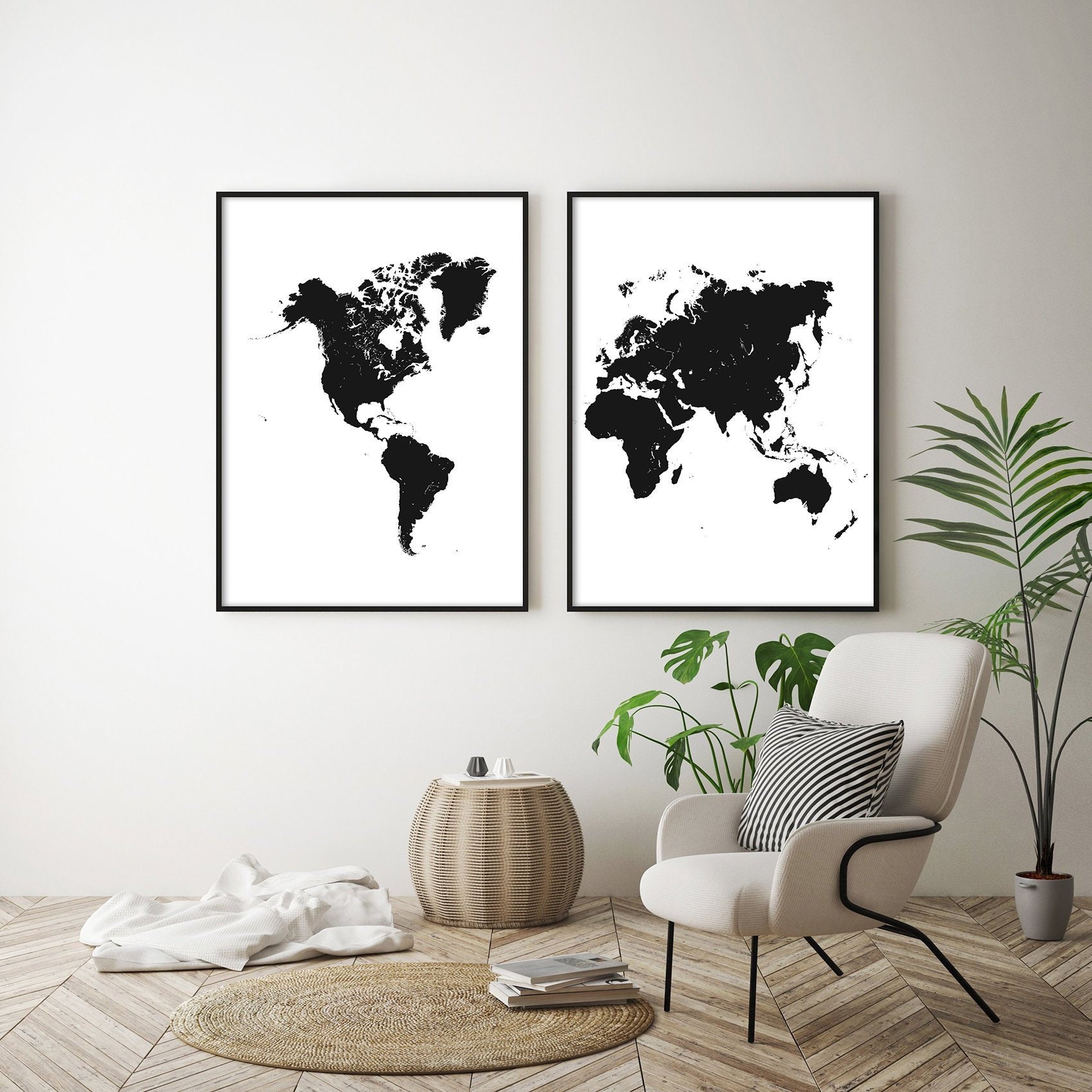 black-and-white-world-map-art-print-minimalist-travel-poster-digital