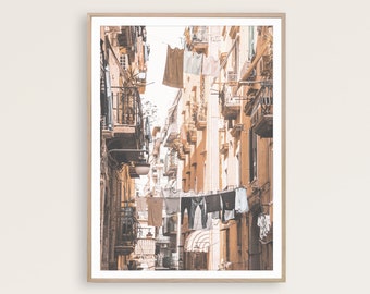 Italy Print Naples Italy Wall Art Beige Laundry Room Decor Venice Print Laundry Wall Art Neutral Print Italy Poster Laundry Printable