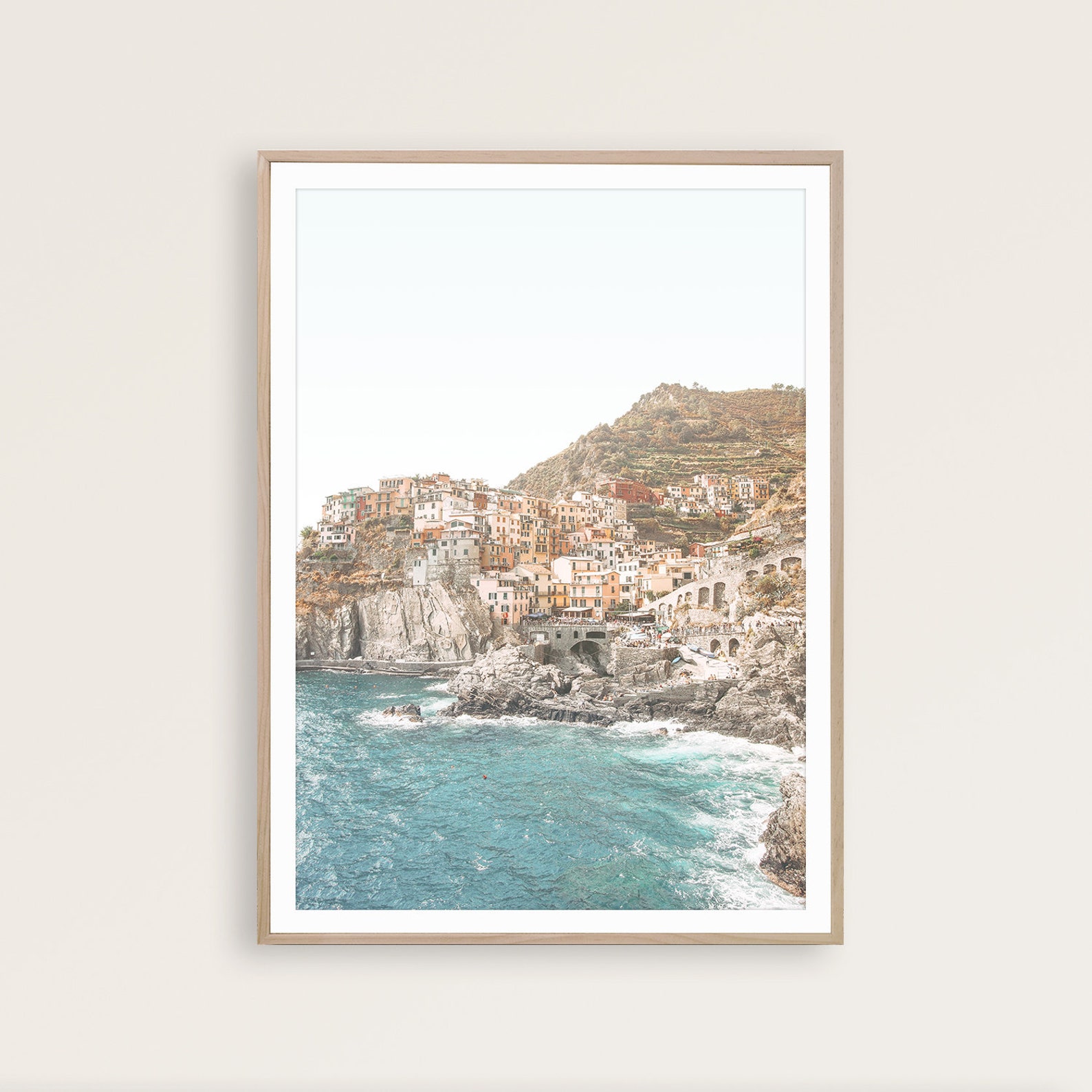 Capri Print Coastal Print Set of 3 Travel Prints Italian Wall Etsy