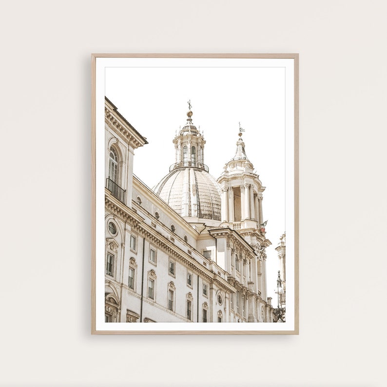 Italy Wall Art Rome Print Set of 6 Printable Art Architecture Etsy