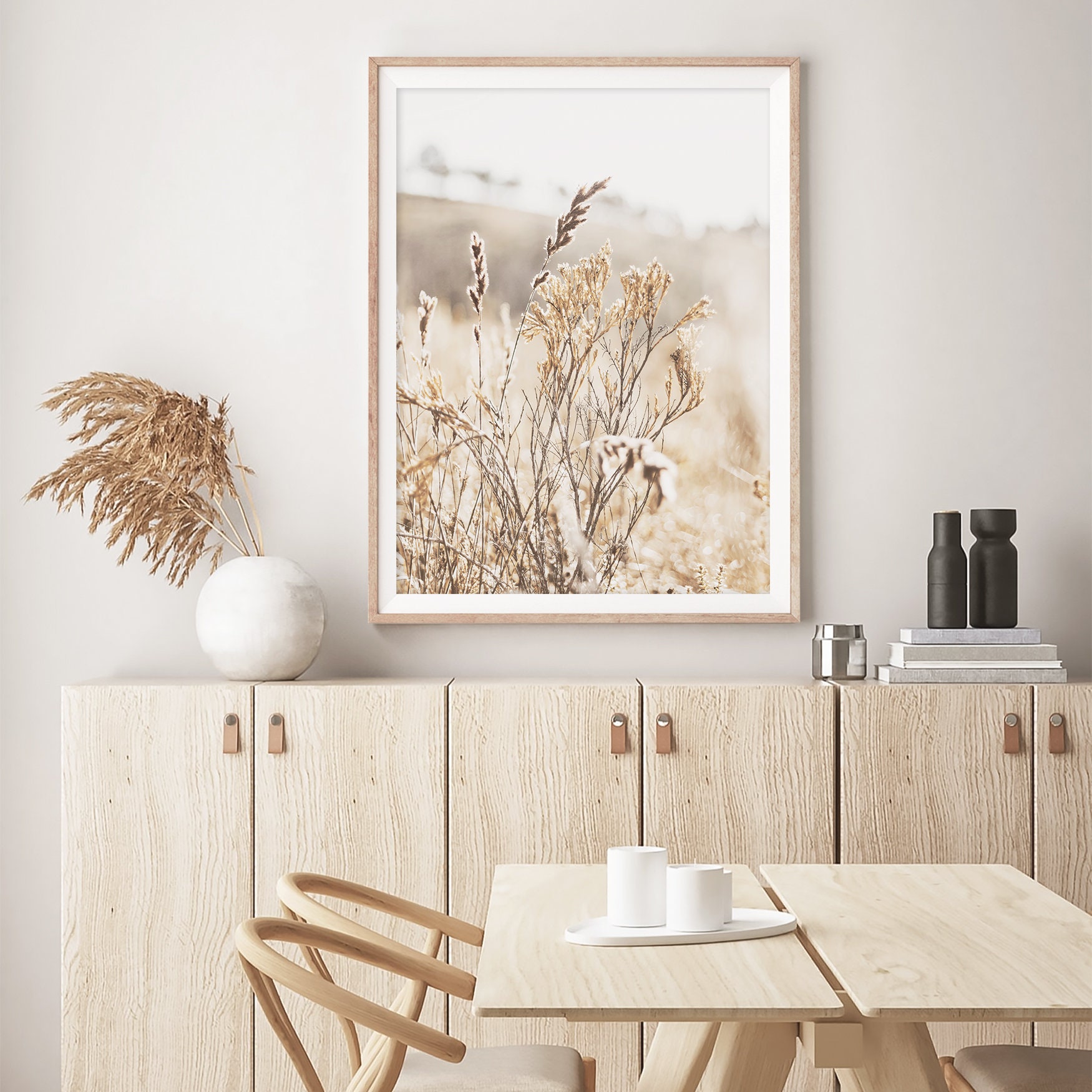 Farmhouse Bedroom Print Set Botanical Print Set of 3 Wall Art | Etsy