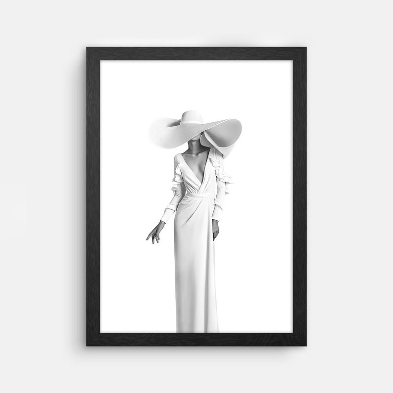 Fashion Photography Print Fashion Decor Scandinavian Modern Etsy