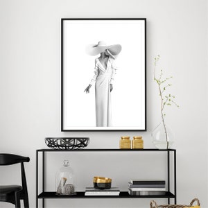 Fashion Photography Print Fashion Decor Scandinavian Modern Wall Art ...