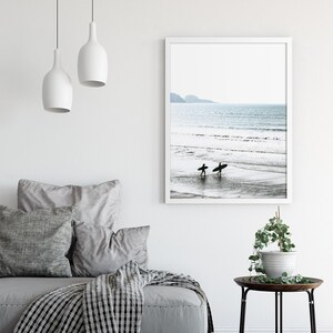 Surfer Print: Surfboard Wall Art, Beach Wall Decor, Surf Poster, Ocean Printable image 10