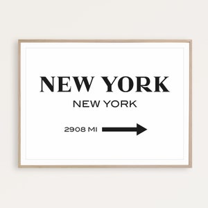 New York City Druck NYC Wand Kunst New York Poster New York Zeichen New York City Kunst New York Dekor NYC Poster New York druckbare