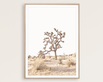 Joshua Tree Desert Print, Southwestern Decor, California Wall Art, Digital Download
